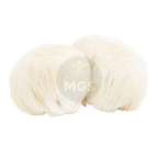 Product photo depicting Lion's Mane mushrooms on a transparent background.