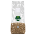 A sterile mushroom rye bag with an inoculation port and filter patch.