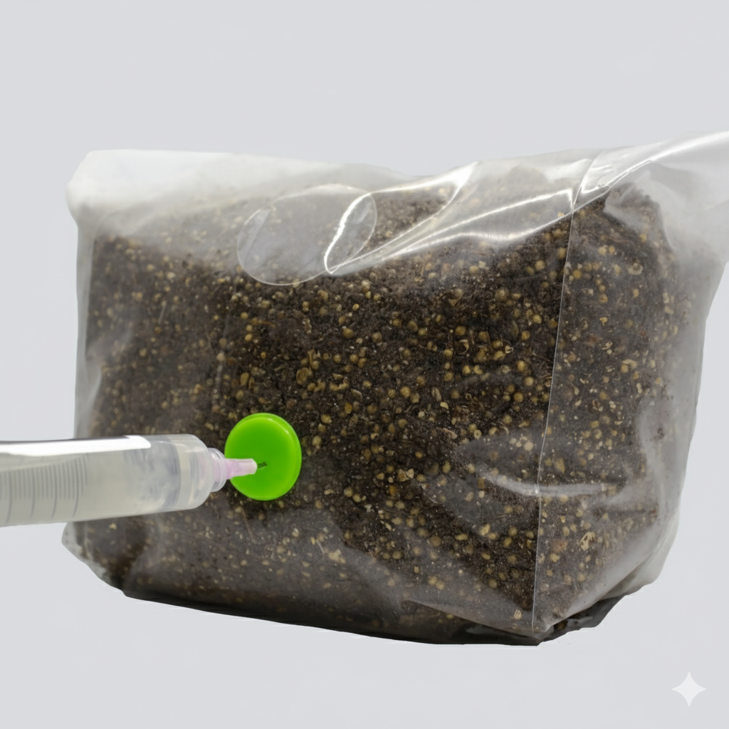 Inject & Grow All-In-One Mushroom Grow Bag